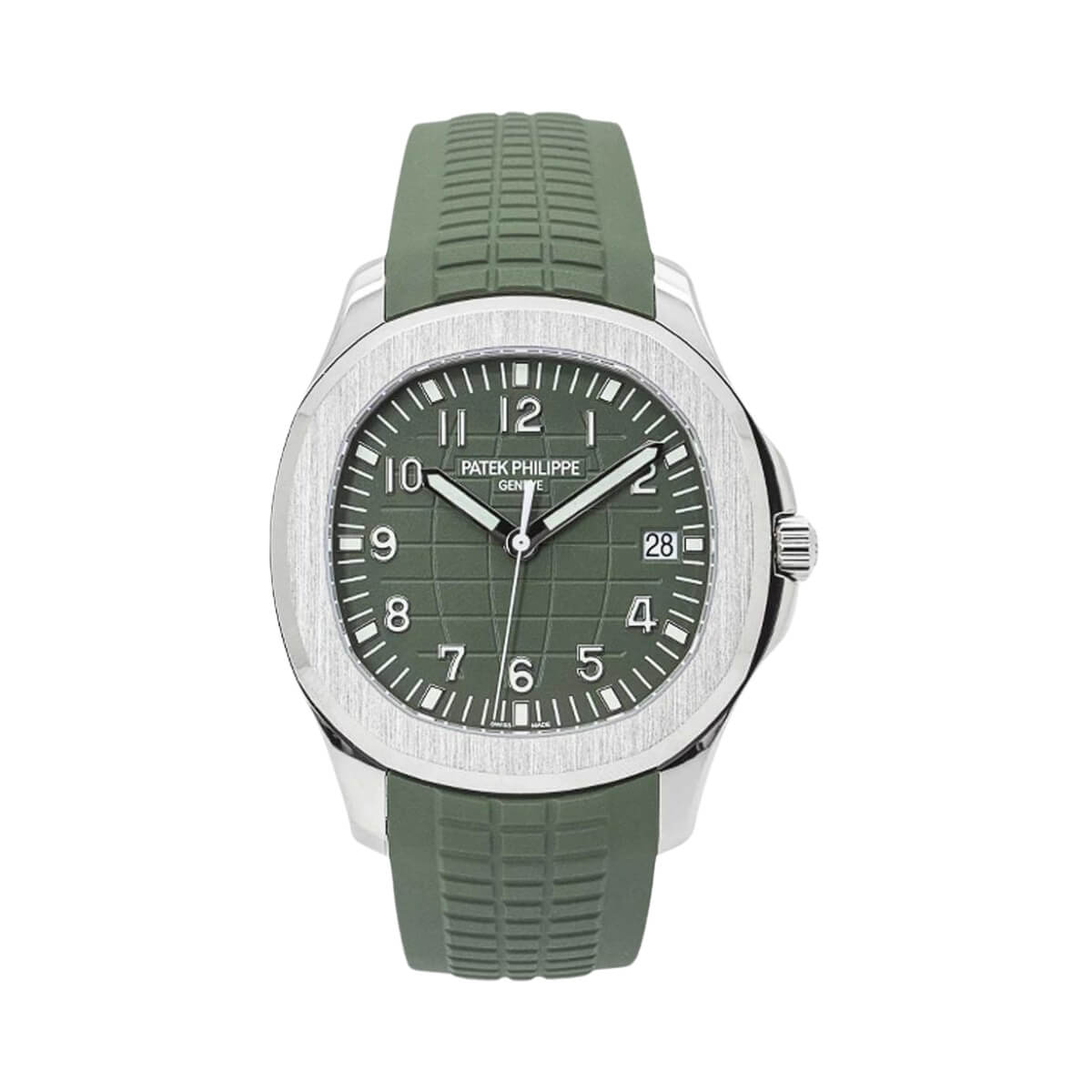 Patek Phillipe Aquanaut Self-Winding 5168G-010 Khaki Green Dial 42.2mm